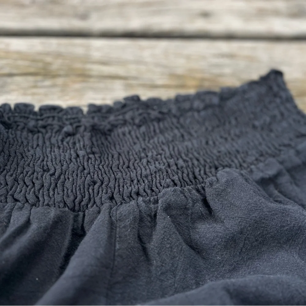 Black Wide Leg Juniors/Misses Size Small Lightweight Flowy Flare Pants